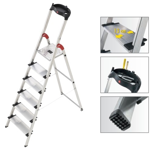 HAILO Скала, 1 х 6+полица, висина до 303см, 150кг., , 8816-001