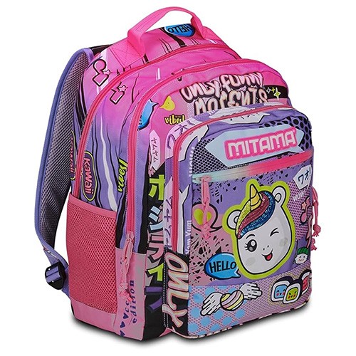 MITAMA Ранец, 3 Патенти , Only Funny, , New Plus, 64410, 30*43*20цм