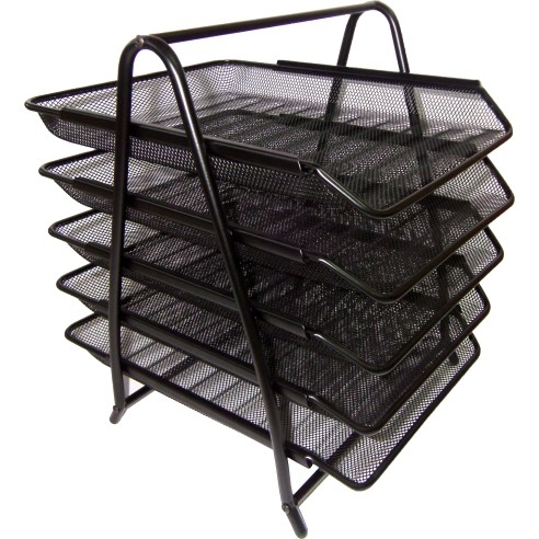 PBS Полица мрежаста, 1/5, 275*350*375 мм., KF18474, Црна