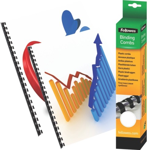 FELLOWES Спирала, 16 Мм, Пвц, 1/100, , 5347204, Црвена