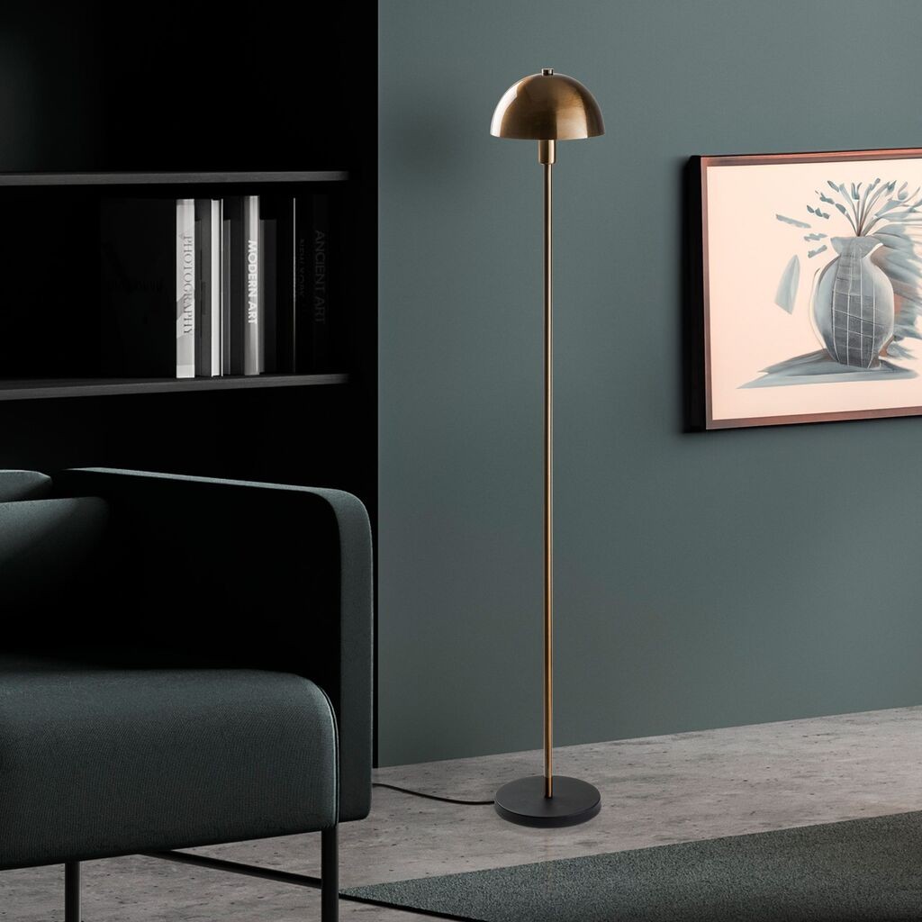 Подна ламба Opviq Togg-14816, 20x20x140 см, IP20, месингана