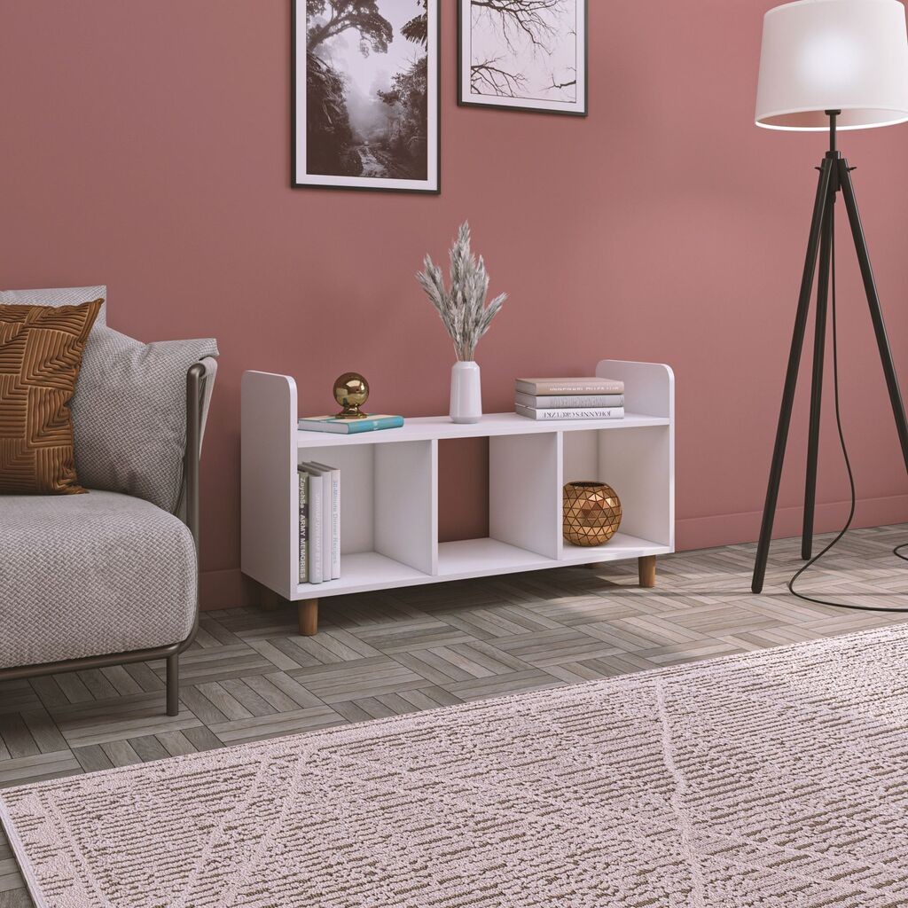 Hanah Home TV кабинет Сака-1, 115,2 cm, бела