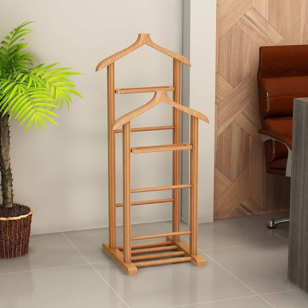 Полица за гардеробер Hanah Home Beta, 33,5x120x46 см, кафеава