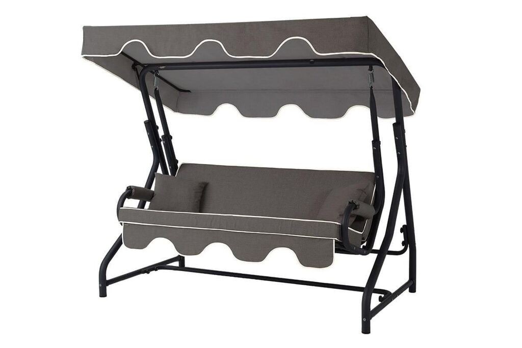 Лулашка за градина Hanah Home Ruta, 200x170x110 см, кафеава