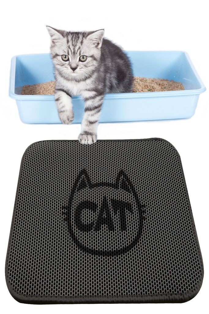 Подлога за мачки Conceptum Hypnose, сива, 40x60