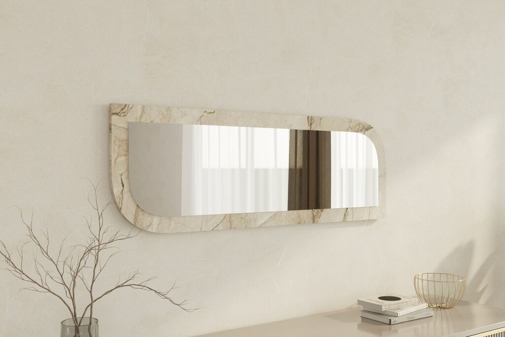 Огледало за дома Hanah Arni, беж