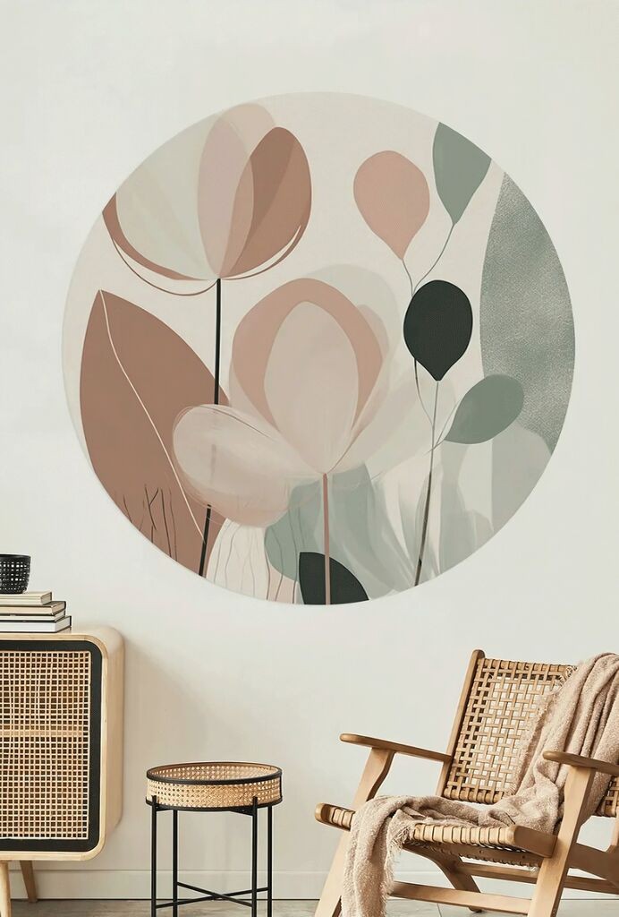 Налепница за dzид Wallity ERSYSTCKR7, 78x78 см, шарена