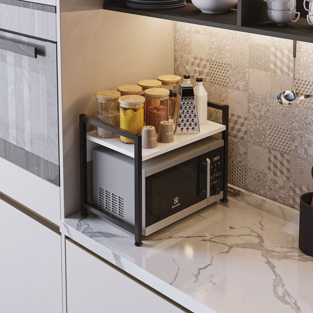 Кујнска полица Hanah Home Малта, 53x35x41 см, бела