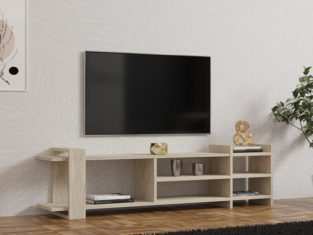 Hanah Home TV кабинет Zeyna, 156 cm, крем