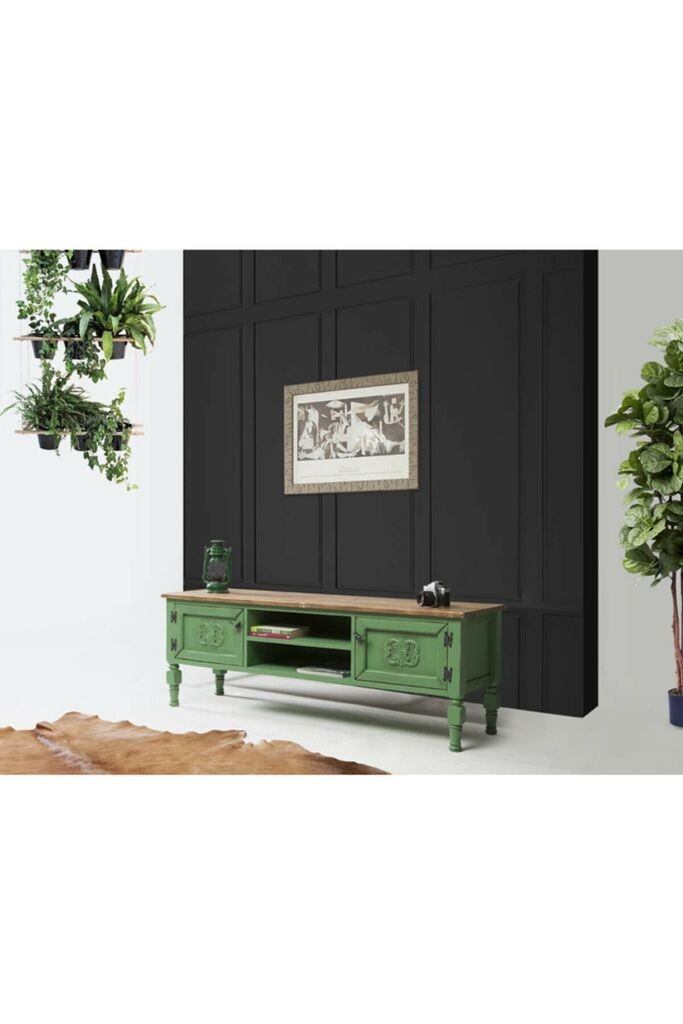 Hanah Home Комода Ada, 150x40x50 см, светло зелена