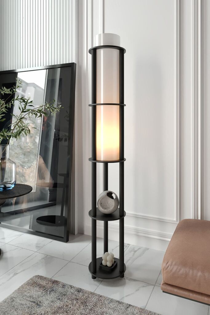 Подна ламба Opviq KS-11124, 17x150 см, IP20, црна