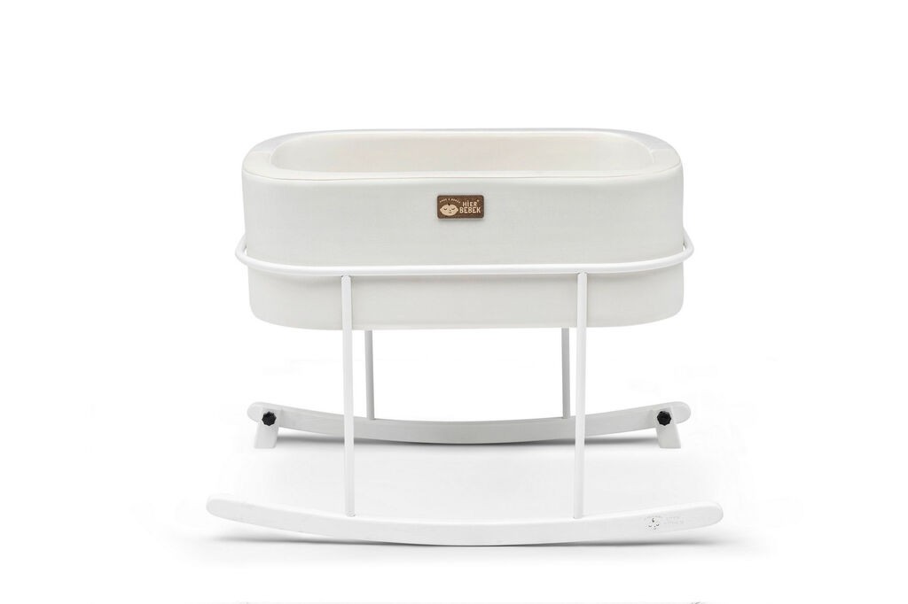 Метална лулка за домот Hanah Home, 90x70x58 см, бела