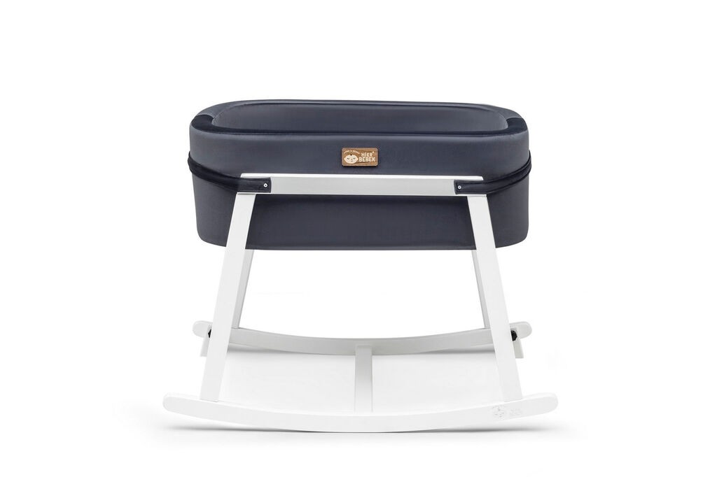 Hanah Home Cradle Hier, 90x70x58 см, црно-бело