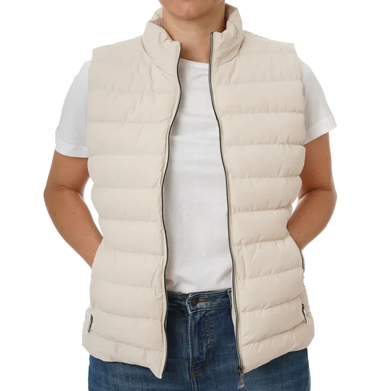 Eastbound Женски елек Reja, Беж