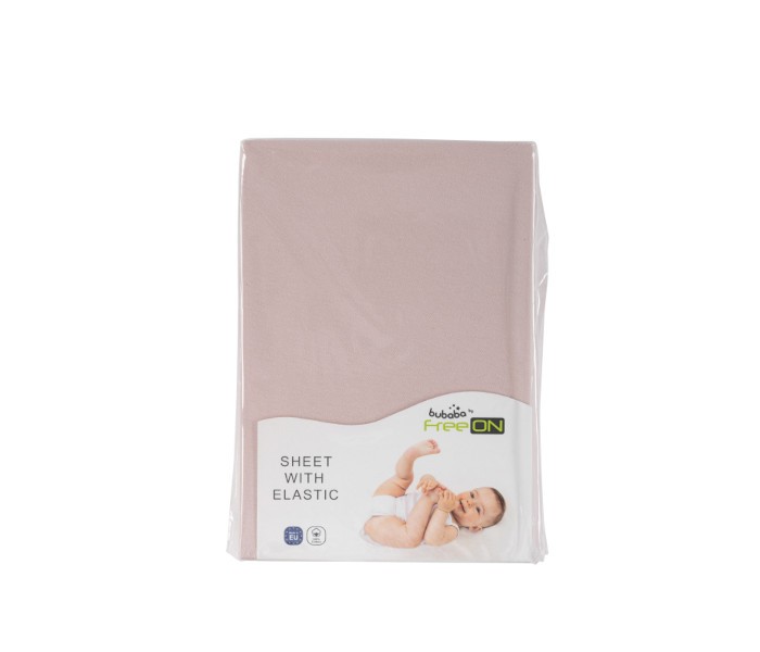 Чаршаф со тесни ленти Бубаба розова