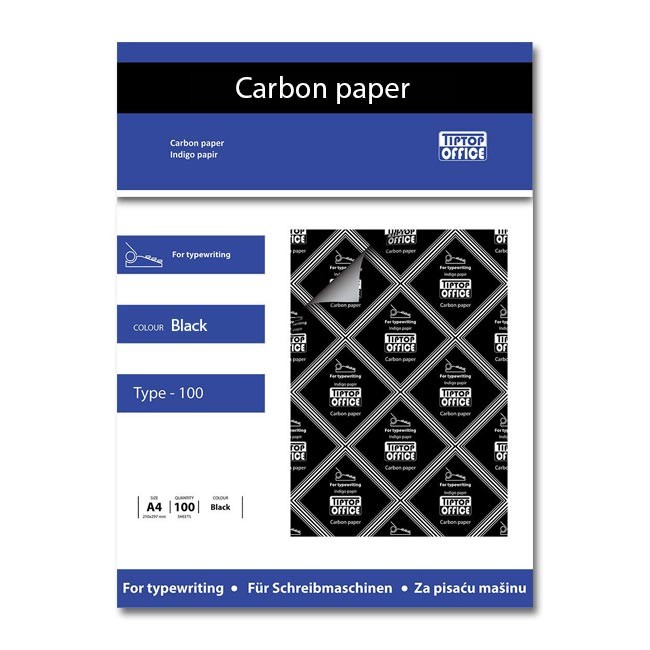 Индиго машинска хартија TTO 403365 1/50, црна