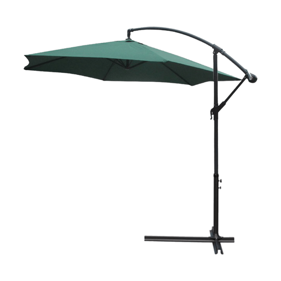 Fabbygo Чадор за сонце SU-101, 3x3x2,5 m, Темно зелен