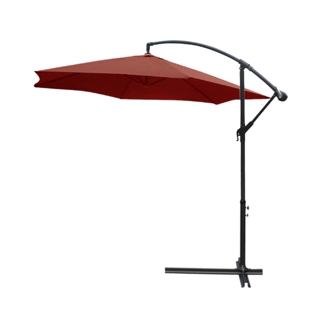 Fabbygo Чадор за сонце SU-101, 3x3x2,5 m, Црвен