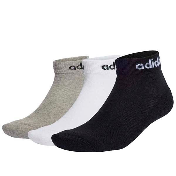 Adidas Чорапи C Lin Ankle 3P, IC1304, 3 Пара, Сиви,Црни и бели