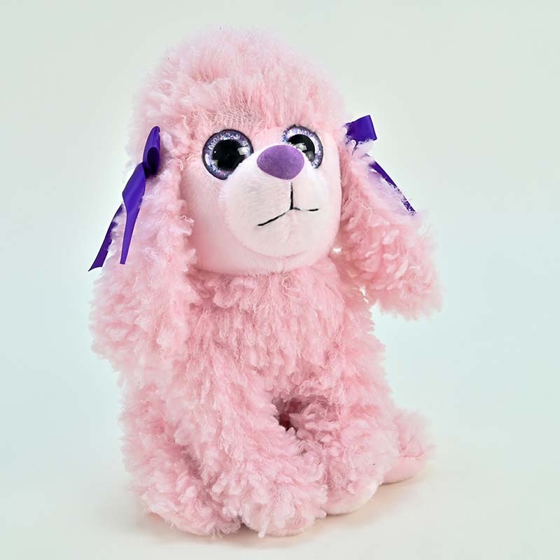 Amek Пудла со принтани очи розева 45цм