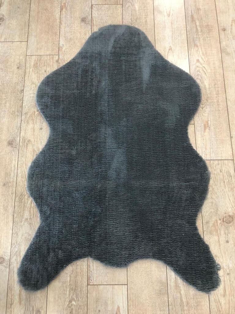 Тепих столб Conceptum Hypnose, 60x90 см, темно сив