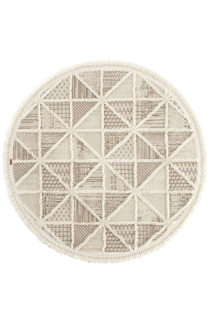 Conceptum Hypnose Carpet Sakura 2201, O80 cm, крем