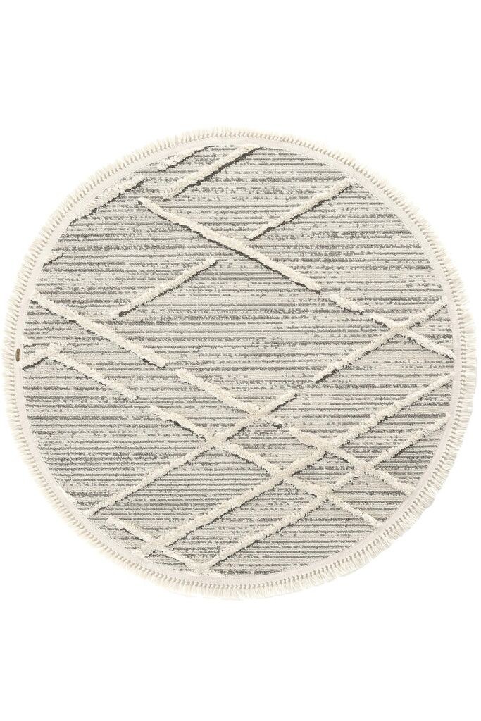 Conceptum Hypnose Carpet Sakura 2204, O80 cm, сива боја