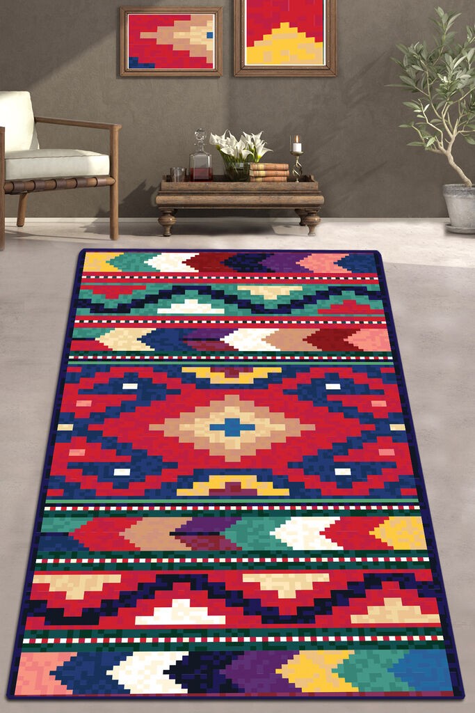 Conceptum Hypnose Carpet Ordo, 80x120 cm, Шарена