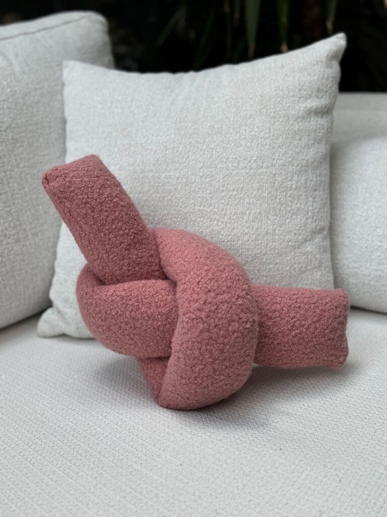 Aberto Design Декоративна перница Dugum, 44x22x18 cm, розова