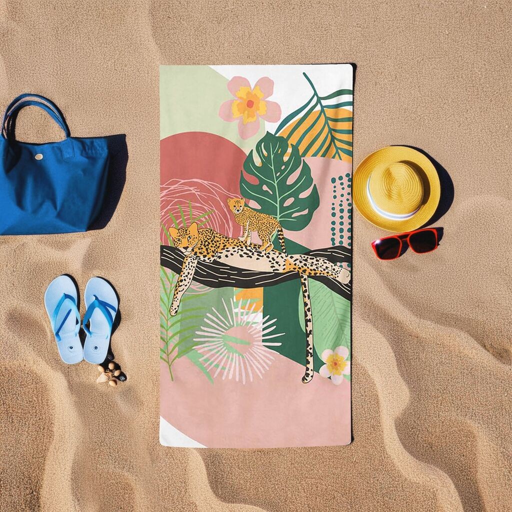 L'essentiel Maison Пешкир за плажа BT20215040, 75x150 cm, Шарена