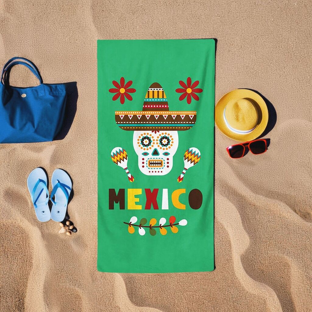 Пешкир за плажа L'essentiel Maison BT20215025, 75x150 см, шарен