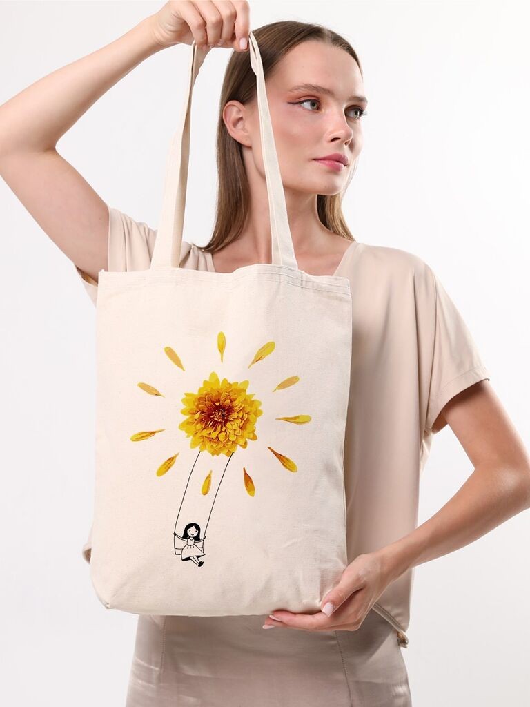 Женска чанта MyValice 1966, кремаста