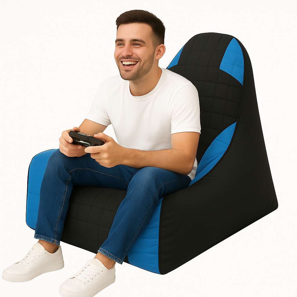 Торба за мрзелива софа Atelier del Sofa XXL Gamer, 85x35x80 см, црна