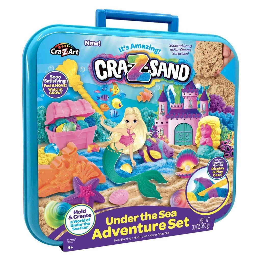 Crazart Сет кинетички песок Cra-Z-Sand  850 g 19659