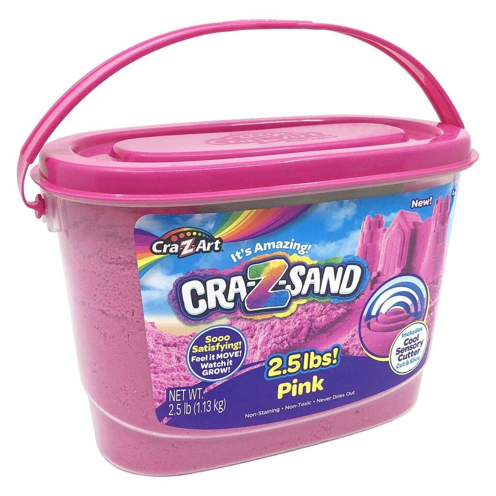 Crazart кинетички песок Cra-Z-Sand Pink 1,13 kg 19663