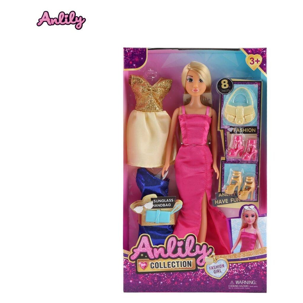 Masen Toys  Кукла со облека и моден додаток 7213929