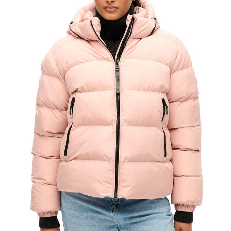 Superdry Јакна Hooded Sports Puffer Jacket за Жени