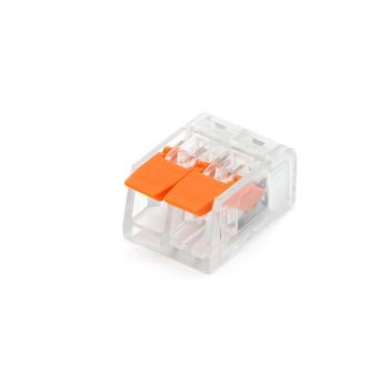 Alfa Electric Ваго конектор PCT-412 2-полен 0.5-4 mm² 450 V со штипки