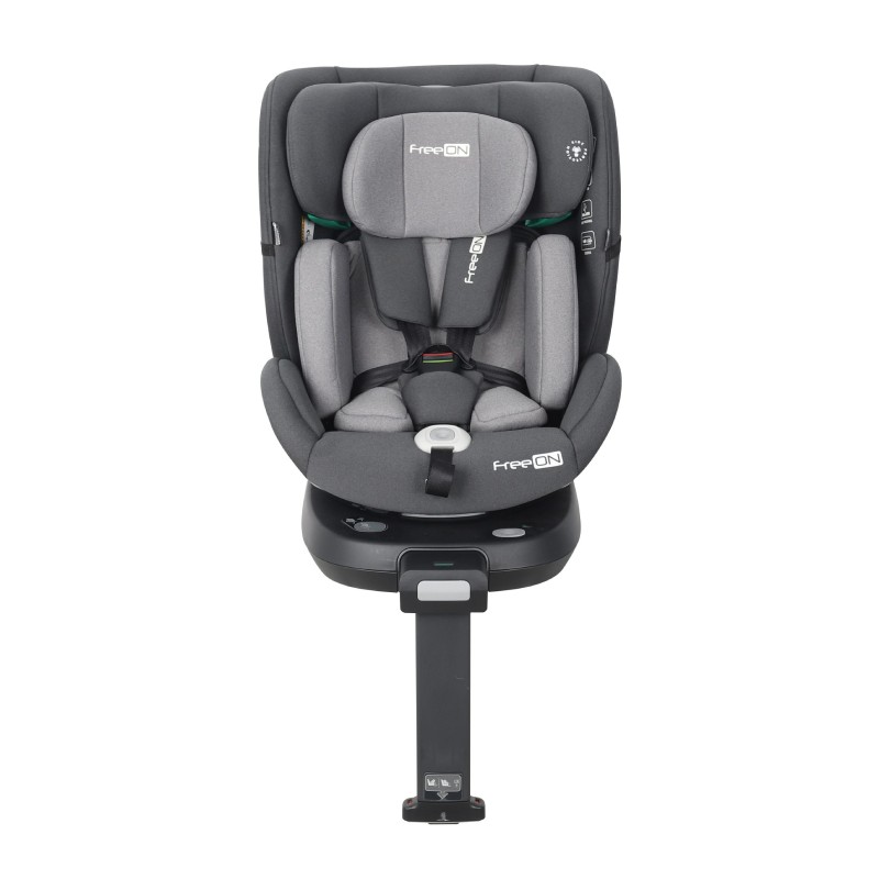 FreeON Автоседиште i-Size 40-150 cm Space сиво 82474