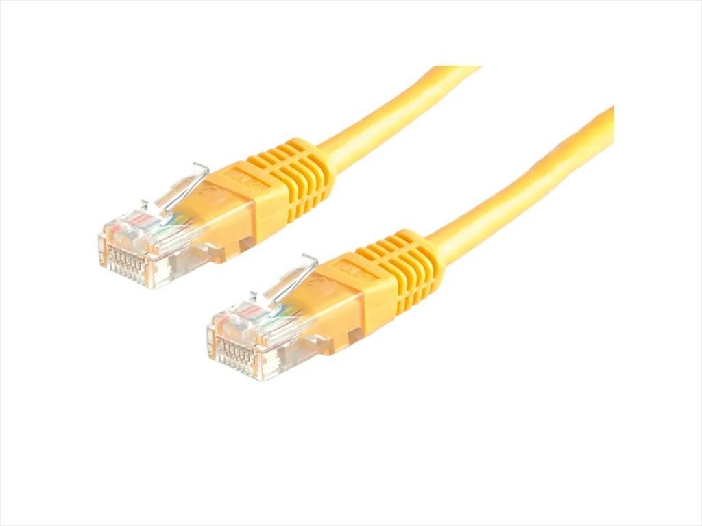 Secomp Мрежен Кабел Patch UTP CAT6 10m Жолт 21.99.1582-40