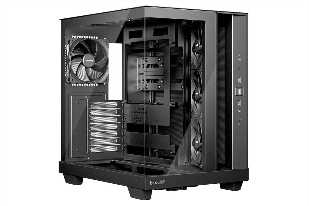 Be Quiet! Куќиште Light Base 500 ATX Mid-Tower Калено Стакло Црно BGW83