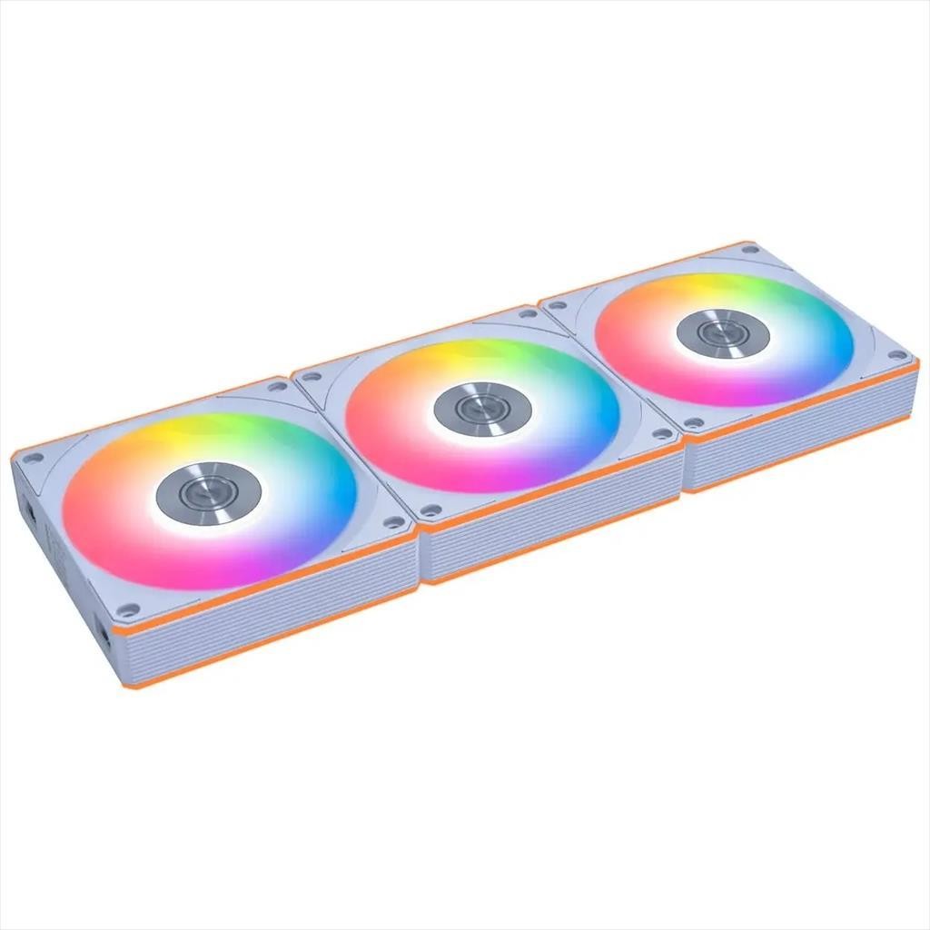 Кулер за куќиште 120mm LIAN LI UNI FAN CL Wireless, A-RGB PWM, 3-Pack,  Бел, 12CL1W3W