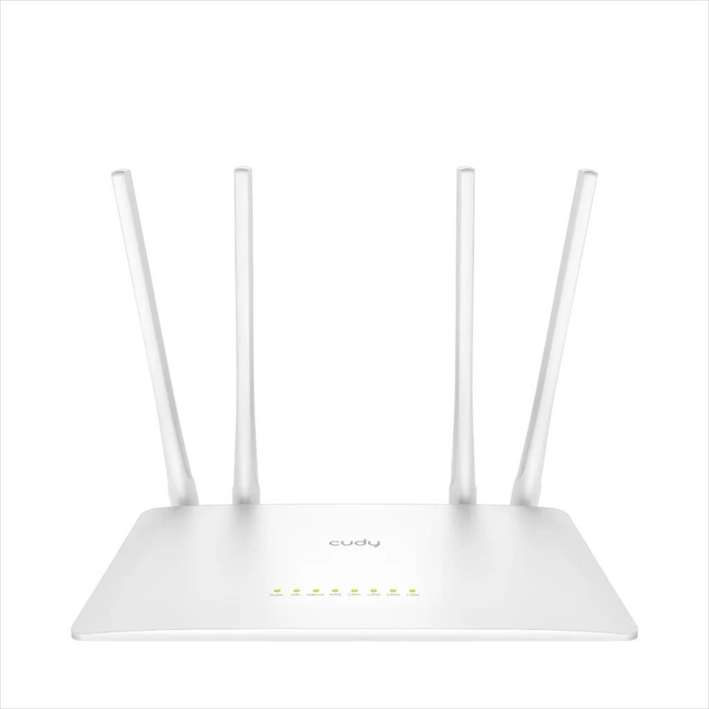 Cudy Безжичен Рутер WR300S 300N Multi Mode 4 Антени