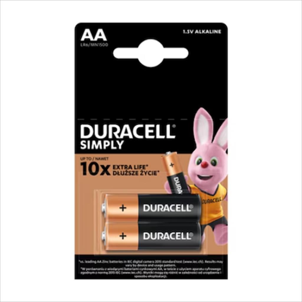 Duracell Батерии Basic Alkaline 2xAA 1.5V LR6