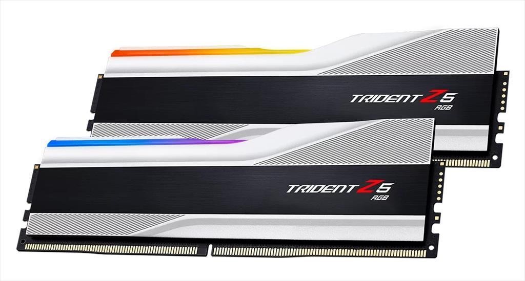 G.Skill RAM Меморија DDR5 64GB 6400MHz CL32 Trident Z5 RGB XMP Металик Сива F5-6400J3239G32GX2-TZ5RS