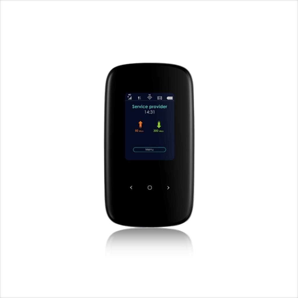 Zyxel 4G Безжичен Дуал Бенд Рутер Lte2566-M634 Up To 300/50 Mbps, Display, 10 Hours Continuous Working Hours, Up To 32 Users