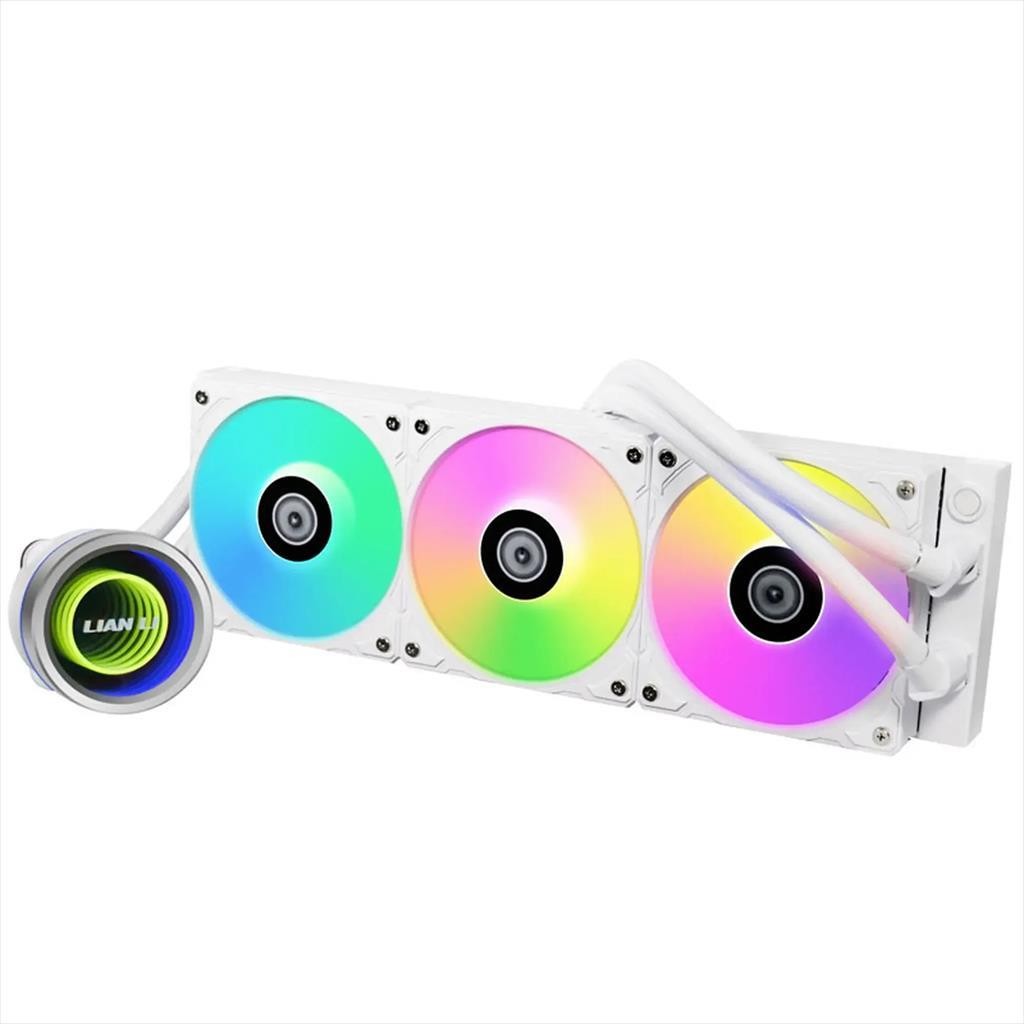 Lian Li Кулер Cpu Aio Galahad Ii Trinity 360 Argb, 3X120Mm High Performance Argb Fan, White, Ga2T36W