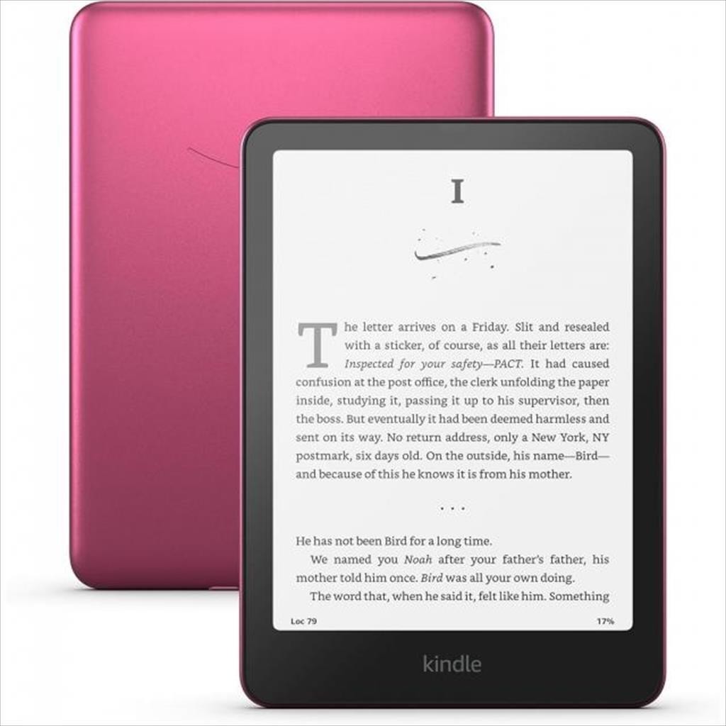Amazon Таблет Kindle Paperwhite Signature Edition 2024 7" 32Gb 12Th Gen, Ipx8 Rated, Metalic Rasberry