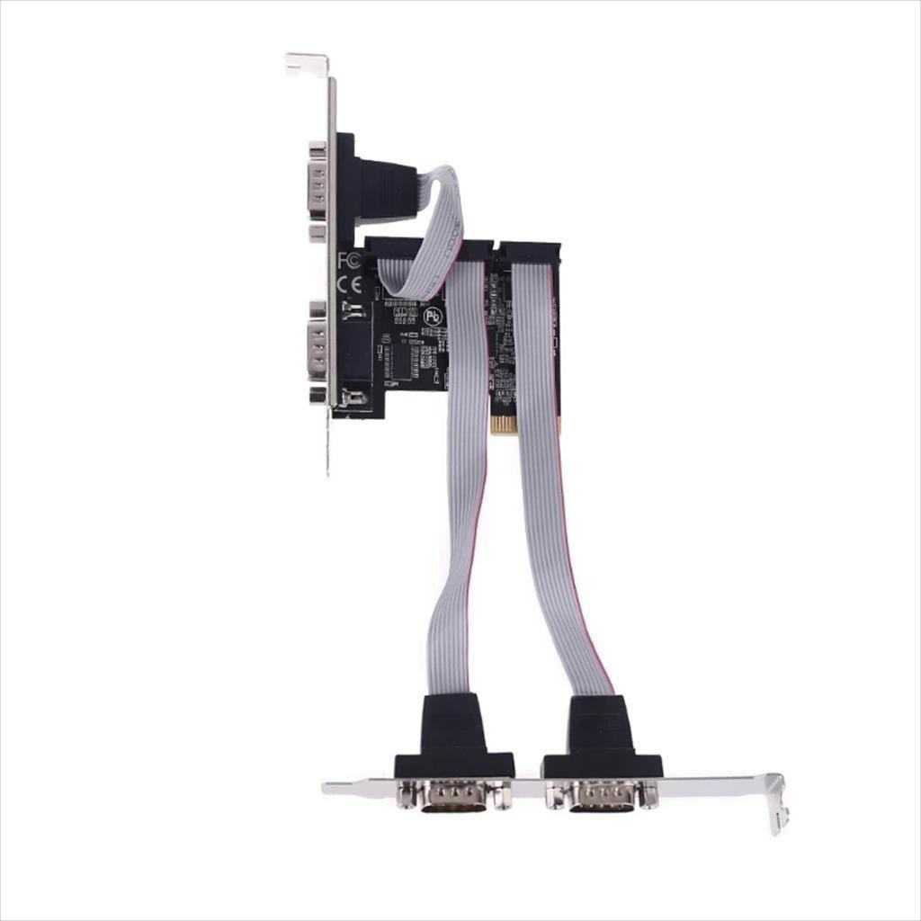 Diewu Technology Конвертор Pci-E To Com X4, Txb077, Chipset: Mos99100