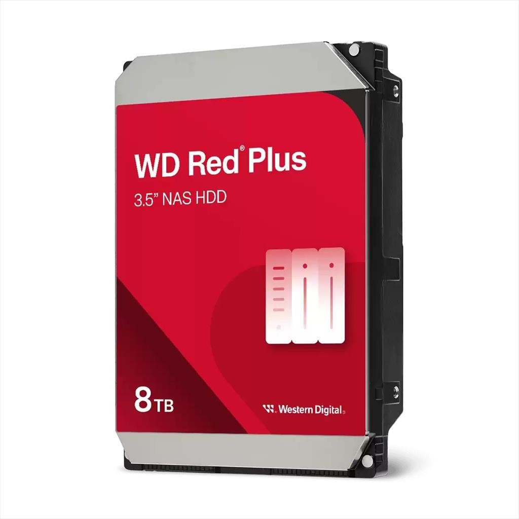 Western Digital Хард диск 3,5" 8Tb Wd Red Plus Nas 5640Rpm 256Mb Sataiii Wd80Efpx